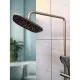 Душевая система AltroBagno Lamberto AltroBagnoLamberto030426GrMt 290x190 мм, с термостатом, оружейная сталь