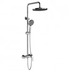 Душевая система Vincea Arco VSFS-4AR1CH 225 мм, со смесителем, хром