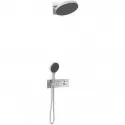 Душевой комплект Vincea VSFW-422TI3CH 300 мм, с термостатом, хром