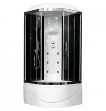 Душевая кабина 100х100х217 см Royal Bath RB100BK3-BT-CH прозрачное