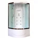 Душевая кабина 100х100х217 см Royal Bath RB100BK3-WT-CH прозрачное