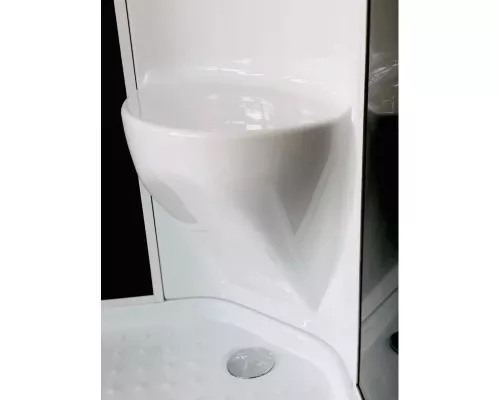 Приобрести Душевая кабина 100х100х217 см Royal Bath RB100HK6-BT-CH прозрачное в магазине сантехники Santeh-Crystal.ru