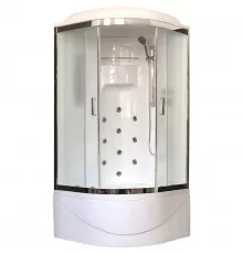 Душевая кабина 100х100х217 см Royal Bath RB100NRW-C-CH матовое