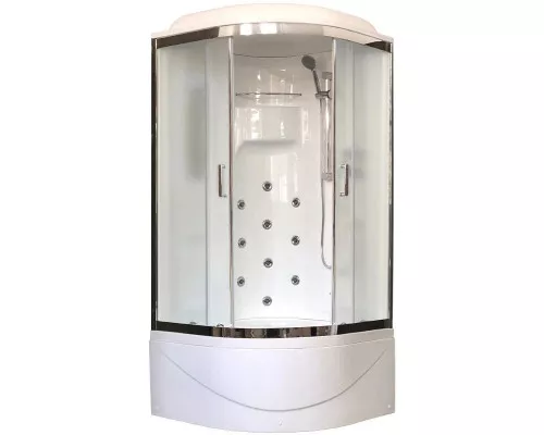 Заказать Душевая кабина 100х100х217 см Royal Bath RB100NRW-C-CH матовое в магазине сантехники Santeh-Crystal.ru
