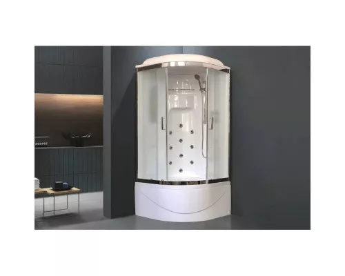 Заказать Душевая кабина 100х100х217 см Royal Bath RB100NRW-C-CH матовое в магазине сантехники Santeh-Crystal.ru
