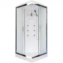Душевая кабина 80х80х217 см Royal Bath RB80HP2-M-CH матовое