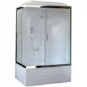 Душевая кабина 100х80х217 см Royal Bath RB8100BP1-M-CH-R матовое