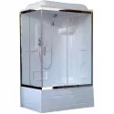Душевая кабина 100х80х217 см Royal Bath RB8100BP1-T-CH-R прозрачное