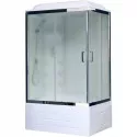 Душевая кабина 100х80х217 см Royal Bath RB8100BP3-WC-CH-L матовое