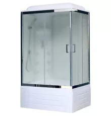 Душевая кабина 100х80х217 см Royal Bath RB8100BP3-WC-CH-L матовое