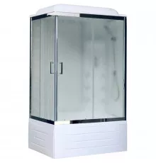 Душевая кабина 100х80х217 см Royal Bath RB8100BP3-WC-CH-R матовое
