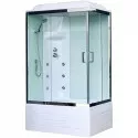 Душевая кабина 100х80х217 см Royal Bath RB8100BP3-WT-CH-L прозрачное