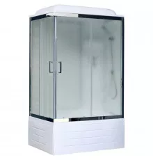 Душевая кабина 100х80х217 см Royal Bath RB8100BP6-WC-CH-R матовое