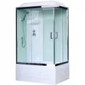 Душевая кабина 100х80х217 см Royal Bath RB8100BP6-WT-CH-L прозрачное