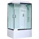 Душевая кабина 100х80х217 см Royal Bath RB8100BP6-WT-CH-R прозрачное