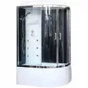 Душевая кабина 120х80х217 см Royal Bath RB8120BK3-BT-CH-L прозрачное
