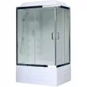 Душевая кабина 120х80х217 см Royal Bath RB8120BP3-WC-CH-L матовое
