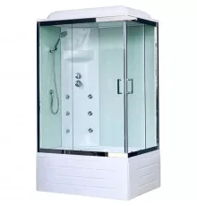Душевая кабина 120х80х217 см Royal Bath RB8120BP3-WT-CH-L прозрачное