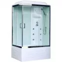 Душевая кабина 120х80х217 см Royal Bath RB8120BP3-WT-CH-R прозрачное
