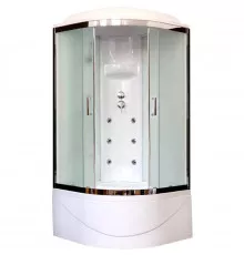 Душевая кабина 90х90х217 см Royal Bath RB90BK3-WC-CH матовое