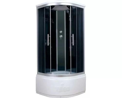 Купить Душевая кабина 90x90x220 см Timo Standart T-1190 P тонированное в магазине сантехники Santeh-Crystal.ru