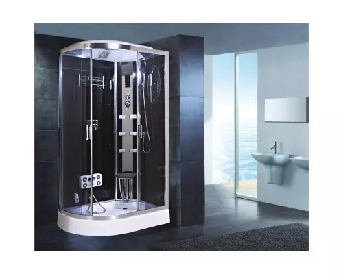 Заказать Душевая кабина 127х80х220 см Niagara NG-904-01R тонированное в магазине сантехники Santeh-Crystal.ru