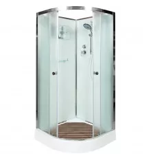 Душевая кабина 80х80х208 см Deto D08 матовое