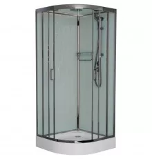 Душевая кабина 110x110x220 см Frank F410 Brilliant 159009 прозрачное