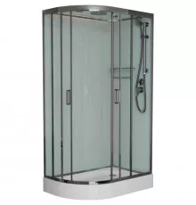 Душевая кабина 100x80x220 см Frank F418R Brilliant 165009 прозрачное