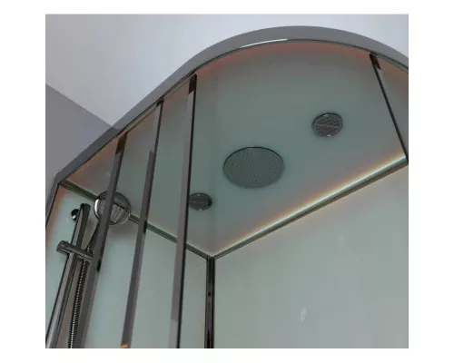 Приобрести Душевая кабина 120x80x220 см Frank F412/1L Brilliant 179009 прозрачное в магазине сантехники Santeh-Crystal.ru