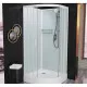 Заказать Душевая кабина 100x100x215 см Frank F400 White 4000404 прозрачное в магазине сантехники Santeh-Crystal.ru