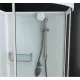 Заказать Душевая кабина 100x100x215 см Frank F400 White 4000404 прозрачное в магазине сантехники Santeh-Crystal.ru