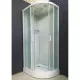 Приобрести Душевая кабина 100x80x220 см Frank F418L М White 20012 текстурное стекло в магазине сантехники Santeh-Crystal.ru