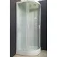 Приобрести Душевая кабина 100x80x220 см Frank F418L М White 20012 текстурное стекло в магазине сантехники Santeh-Crystal.ru