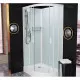Заказать Душевая кабина 110x80x215 см Frank F411L White 411011 прозрачное в магазине сантехники Santeh-Crystal.ru