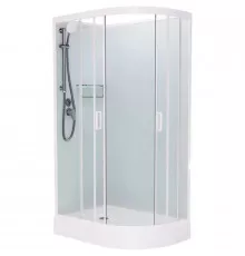 Душевая кабина 120x80x215 см Frank F412L White 412012 прозрачное