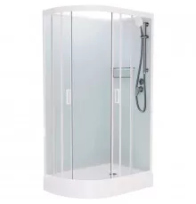 Душевая кабина 110x80x215 см Frank F411R White 411014 прозрачное