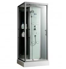 Душевая кабина 100x85x218 см Frank F502-1 2015338 прозрачное