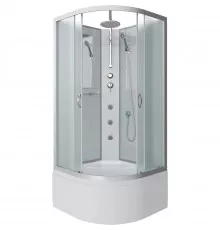 Душевая кабина 100х100х240 см Niagara NG-2309-14BKTG матовое