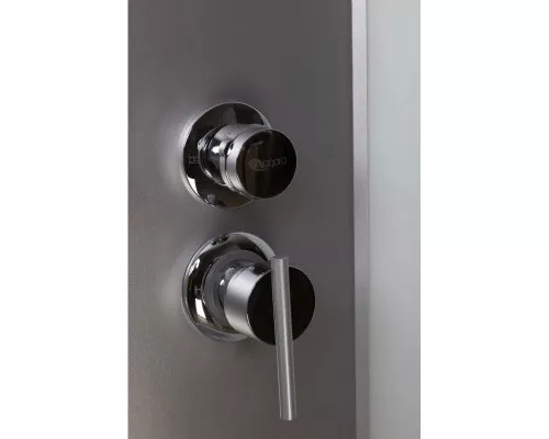 Купить Душевая кабина 100х100х240 см Niagara NG-2309-14BKTG матовое в магазине сантехники Santeh-Crystal.ru