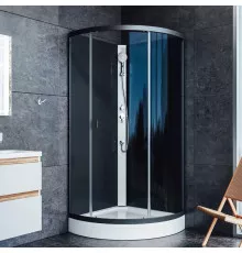 Душевая кабина 90,5х90,5х205 см Am.Pm X-Joy W88C-301-090GG тонированное