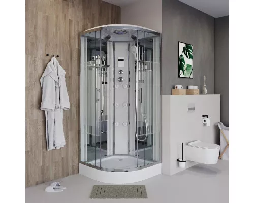 Заказать Душевая кабина 120х120х220 см Niagara NG-7012-01 интимато в магазине сантехники Santeh-Crystal.ru