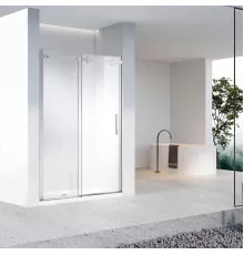 Душевая дверь Vincea Como-N VDS-4CN130CL 130 см, профиль хром, стекло прозрачное