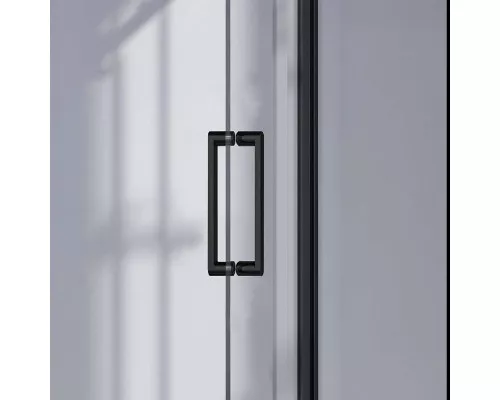 Душевая дверь Vincea Como-N VDS-4CN120CLB 120 см, профиль черный матовый, стекло прозрачное