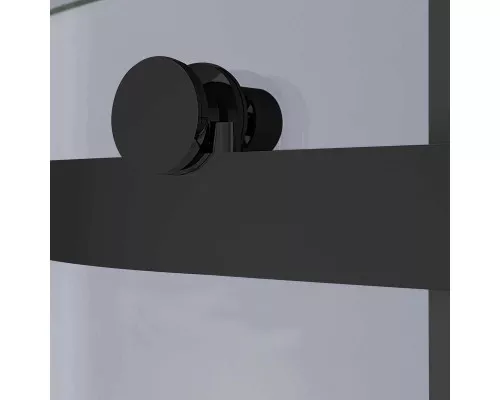 Душевая дверь Vincea Como-N VDS-4CN120CLB 120 см, профиль черный матовый, стекло прозрачное