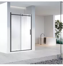Душевая дверь Vincea Como-N VDS-4CN160CLB 160 см, профиль черный матовый, стекло прозрачное
