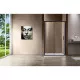Душевая дверь Vincea Garda VDS-1G135CLB 135 см, профиль черный матовый, стекло прозрачное