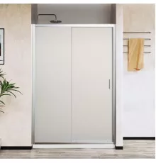 Душевая дверь Vincea City VDS-5CT130MT 130 см, профиль хром, стекло текстурное