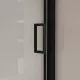 Душевая дверь Vincea City VDS-5CT150CLB 150 см, профиль черный матовый, стекло прозрачное