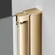 Душевая дверь Vincea Alpha VDP-3AL800CLG 80 см, профиль золотой матовый, стекло прозрачное